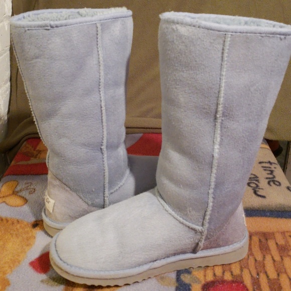 Authentic UGG Blue Tall Boots sz 6 - Picture 6 of 8